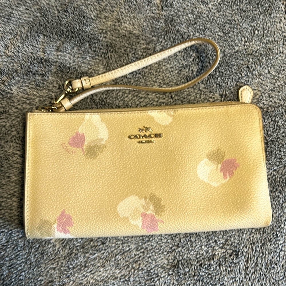 Coach wristlet.